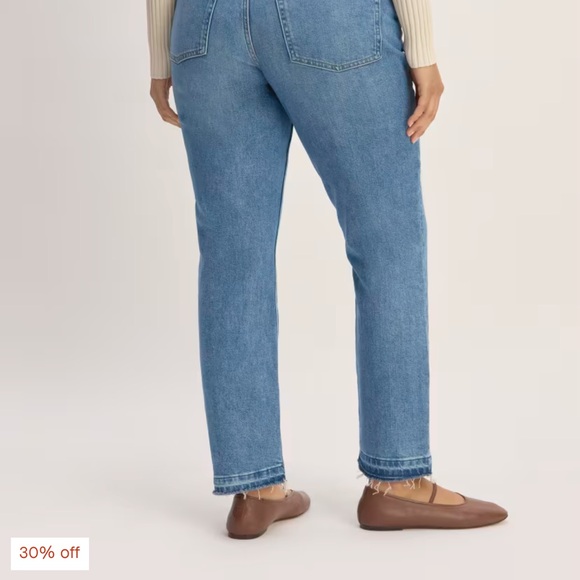 Everlane The Original Cheeky® Jean - Size 26 Crop - Picture 6 of 6
